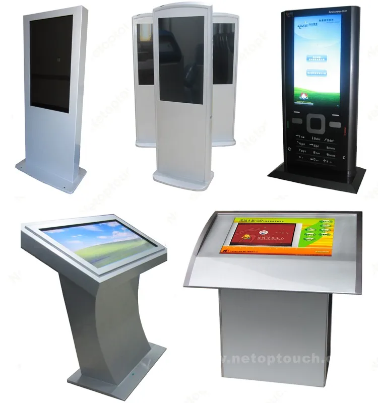 Netoptouch 17inch Computer Kiosk Metal Kiosk