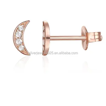 14k Gold Plated Cz Simulated Diamond Earrings Dainty Mini Bar Halo 14k Gold Plated Cz Simulated Diamond Earrings Dainty Mini Bar Halo Lightning Bolt