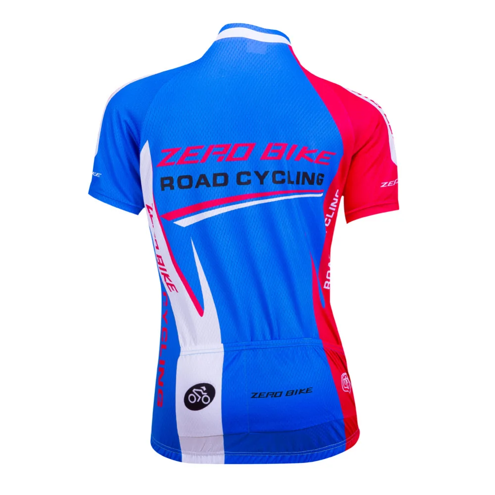 ZERO BIKE Women’s Short Sleeve Cycling Jersey Quick Dry Breathable