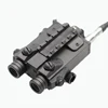 Tactical personal defence infrared combine red gun laser aimer