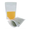 Top ziplock vacuum frosted plastic food drink nut packaging bag custom printed