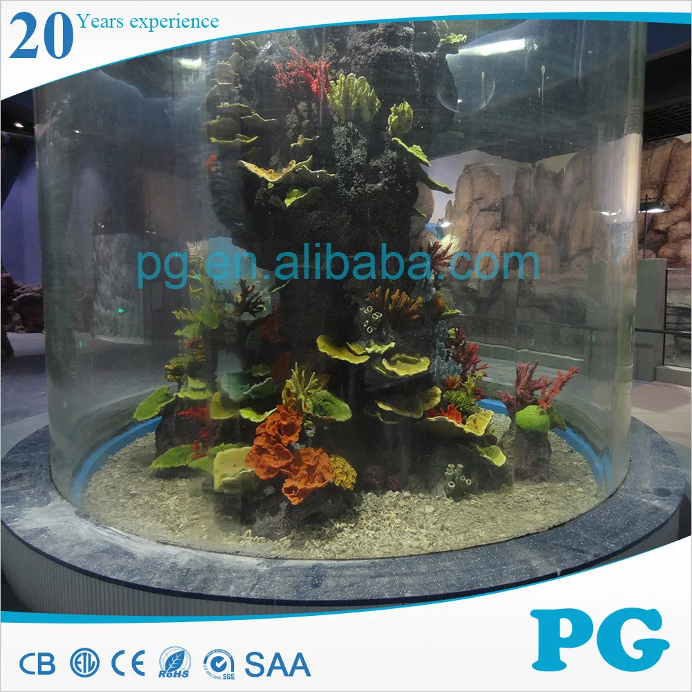 Pg Acrylic Wholesale Accessories Large Round Aquarium Buy Large Round