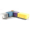 Made in China modern bedroom footstool fashion low decorative foot stool bench