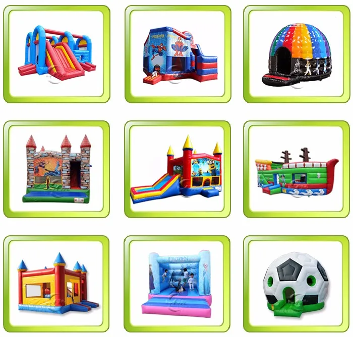 Hot big size funny colorful inflatable bouncer jumping castle for sale
