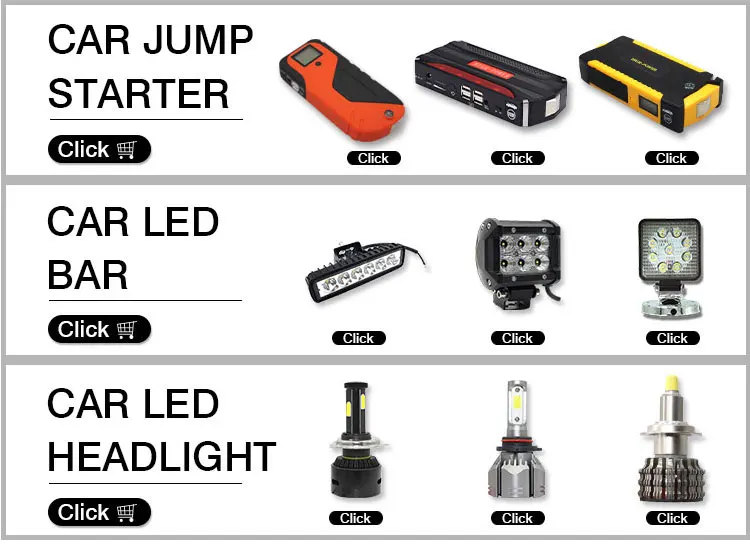 18000mah Portable Car Jump Starter T6 High Power Multifunction Jump