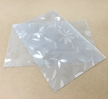 Wholesale Bar Table Christmas Decoration Clear Plastic Placemat Pp