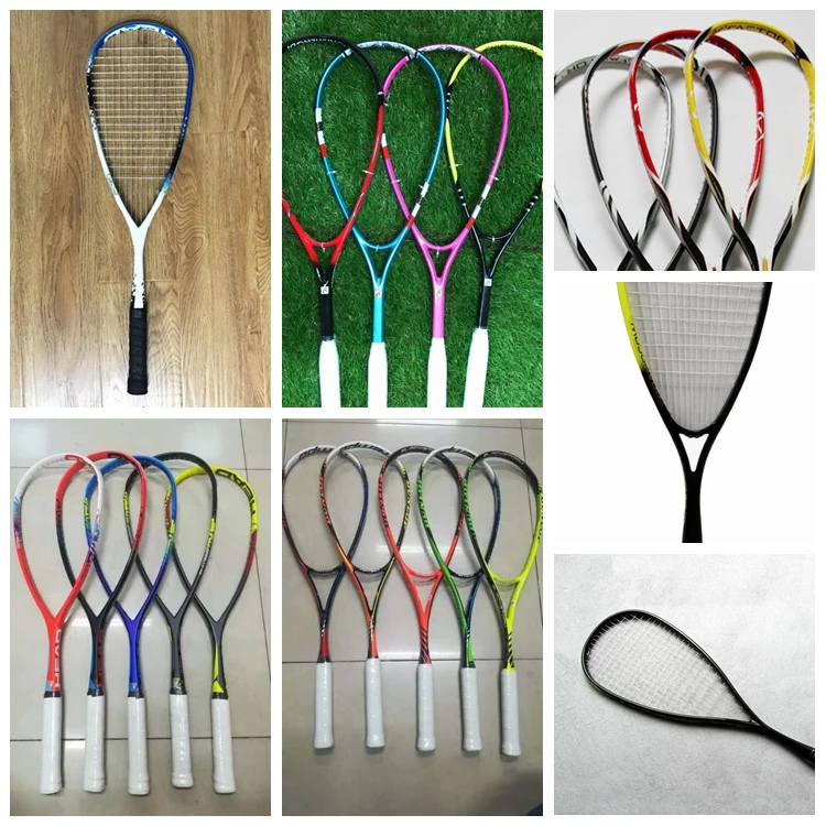 Wholesale Custom High Quality Graphite/carbon Fiber Aluminium Alloy Brand Training Squash Racket
