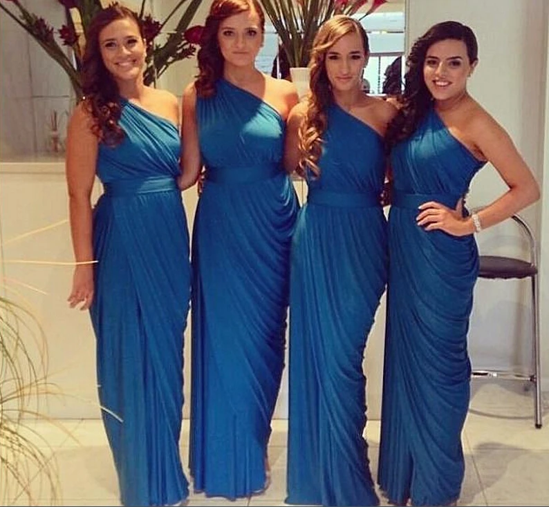 royal blue gown for maid of honor