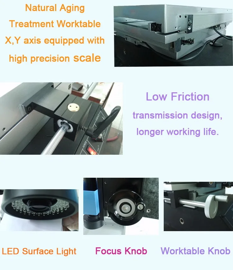 Hot sale mechanical equipment  optical vision measuring machine