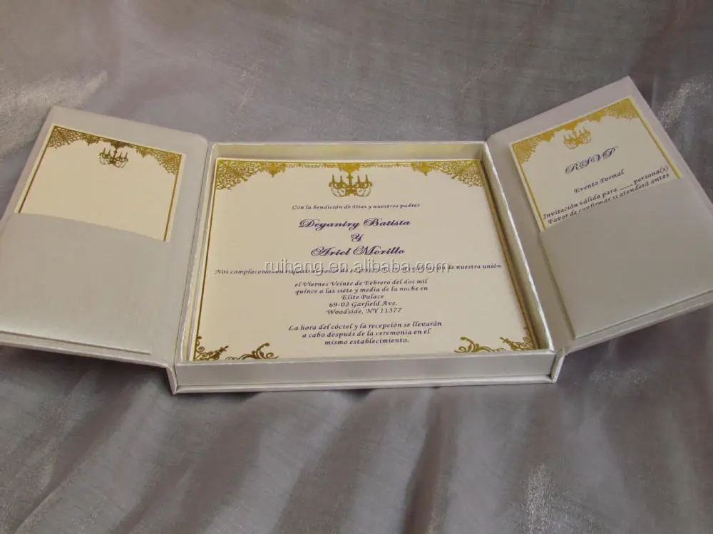 gatefold wedding invitations
