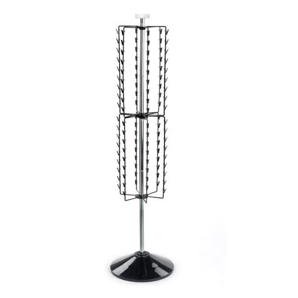 Retail Rotating Hanging Potato Chip Rack,108 Clips,Candy & Snack