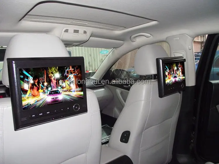 9 Inch Diy Lexus Car Headrest Monitor Hd 800x480 Digital Screen,Avin