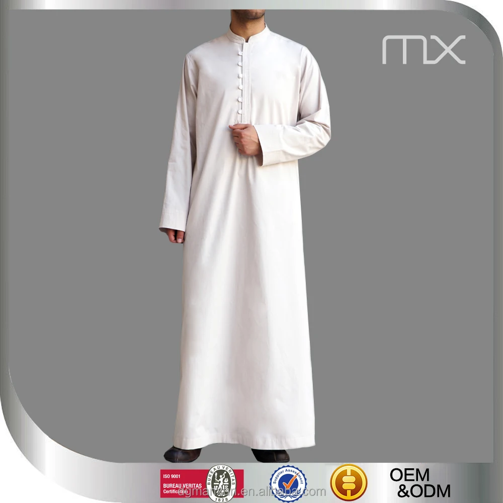  Pria  Gaya  Saudi Abaya Islamic  Thobe Pakaian Desain Dari 