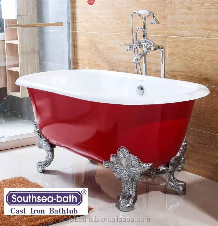 Freestanding Installation Type Message Soaking Baby Bath Cast Iron Enameled Tub Bathtub Freestanding Installation Type Message Soaking Baby Bath Cast Iron Enameled Tub Bathtub