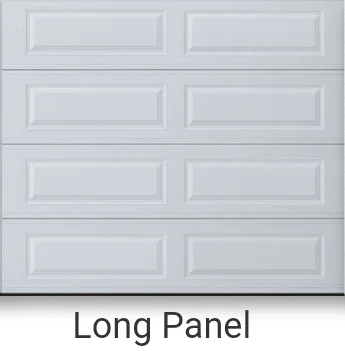 High quality long panel insulated automatic folding up garage doors
