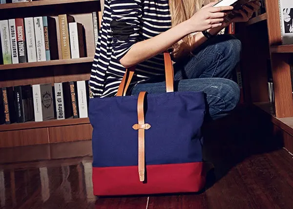 long strap canvas bag