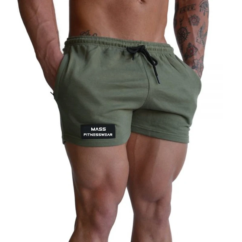 Custom Mass Gym Wear Running Men Fitted Shorts - Buy Custom Mass Gym ...