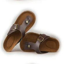 Summer slippers for men and women, 2015 new cork bottom flip-flops, sandals with a couple