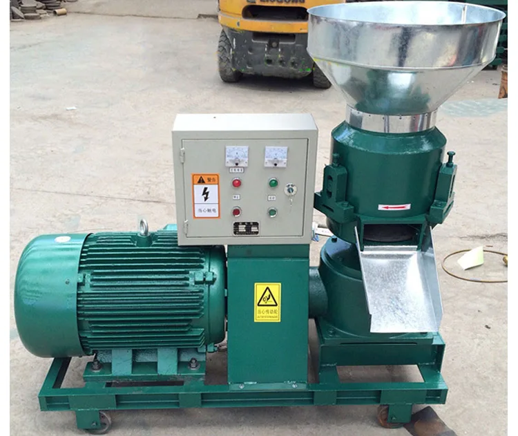 Pellet Feed Machine Rice Husks Cotton Stalks Weeds Pellet Making Machine Wood