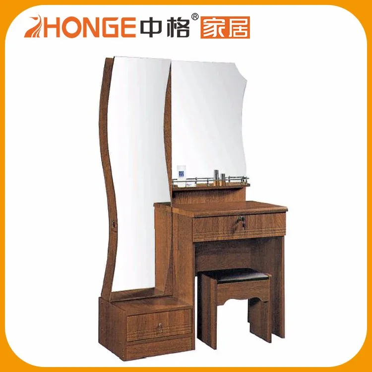 China Factory High Quality Dressing Table With Full Length Mirrors