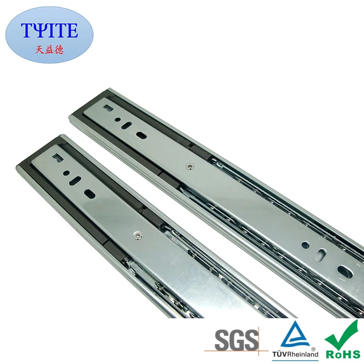 High Quality 45mm Wide Soft Closing Ball Bearing Drawer Slide,Ball