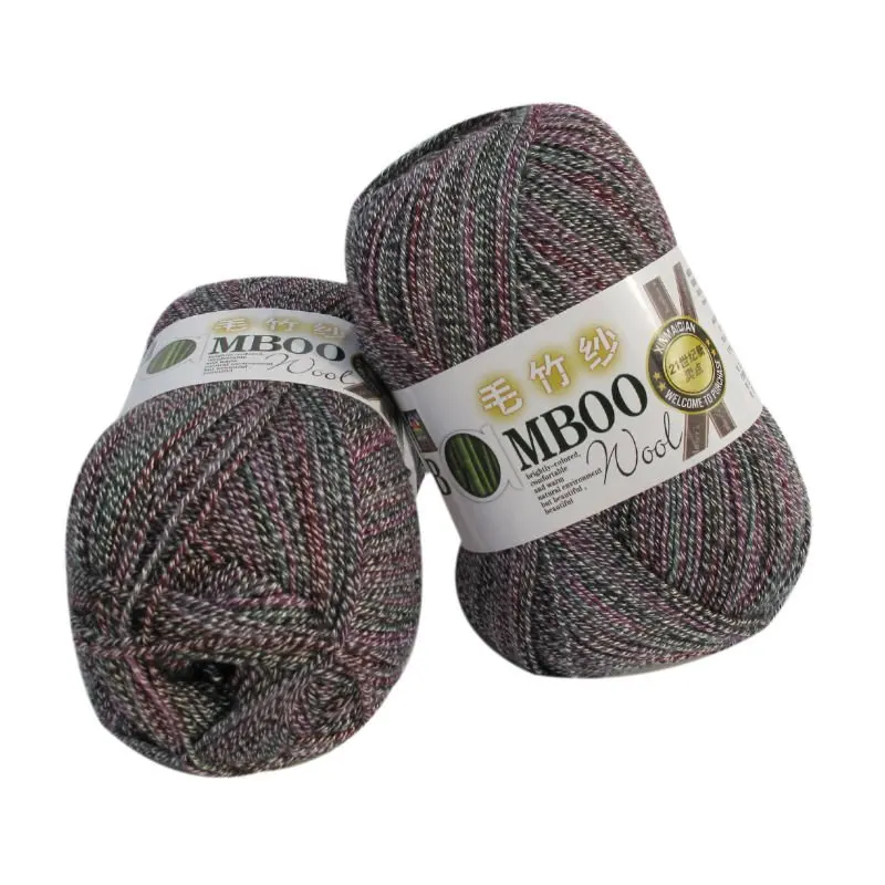 metallic wool yarn