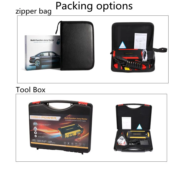 Beautiful Car Jump Starter 50800mah 12v Hand Crank Car Battery Jump