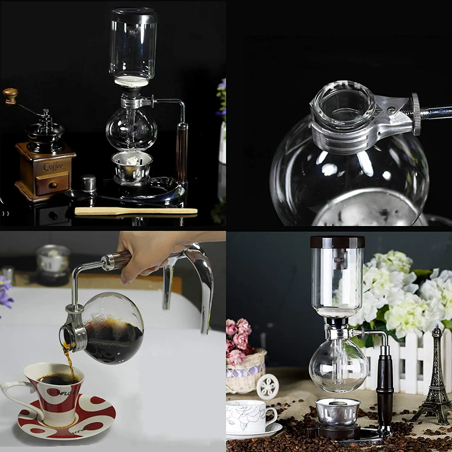 Classic Style Syphon Coffee 3/5 Cup With Healthfriendly Coffee Maker With Handle Buy Syphon