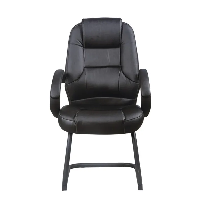 Cheap Guest Visitor Chair,Leather Office Chair With Fixed Armrest Buy