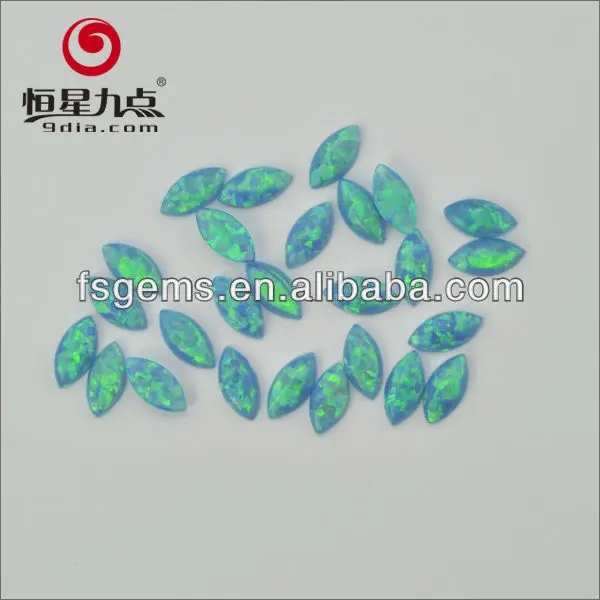 Best Price With 9*11 OCT Cabochon Cut Various Color Synthetic Opals for DIY Jewelry Design