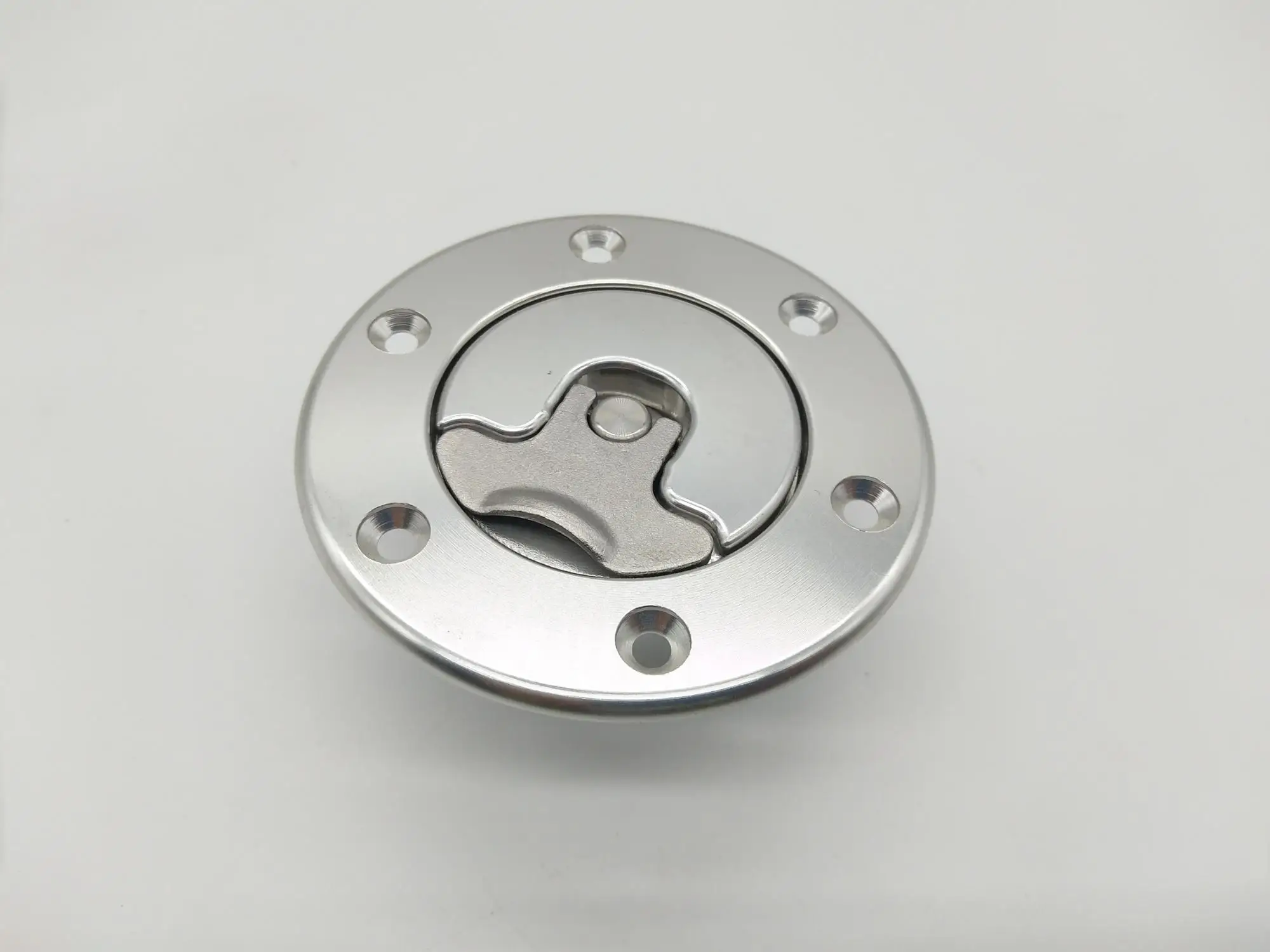 Aluminum Billet Oil Tank Cap/cover Flush Mount 6 Bolt Opening Id 35.5mm