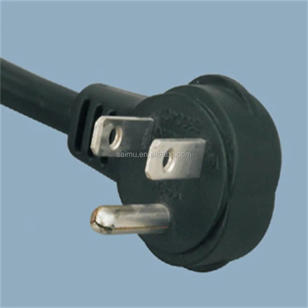Hot Usa Male Electric Plug Of 3 Pin Cable Hot Usa Male Electric Plug Of 3 Pin Cable
