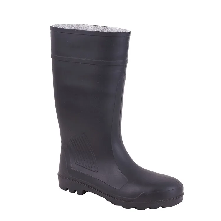 Rb115 Pvc And Rubber Easily Dried Fabric Safety Rain Boots Heavy Duty ...