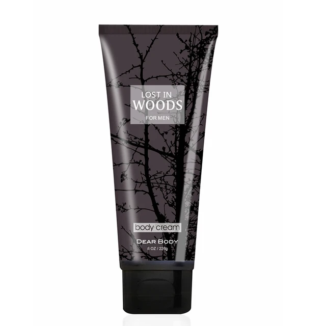 dearbody brand woody scent fragrance nourishing hand body cream
