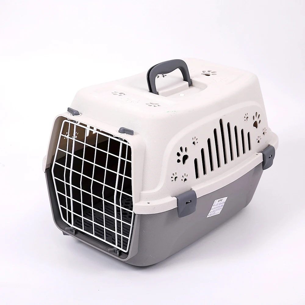 Wholesale Portable Plastic Travel Carrier Plastic Dog Travel Crate