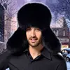 Russia Style Winter Fur Hat/Women Fashion Silver Fox Hats