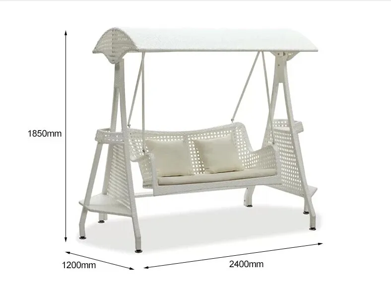 Spring special offer price new designs patio garden recliner swing chairs