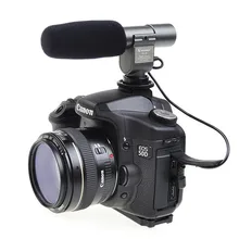 Photo Studio Accessories SG108 Shortgun Mic Video FOR Canon 5D Mark II 7D 60D T3i