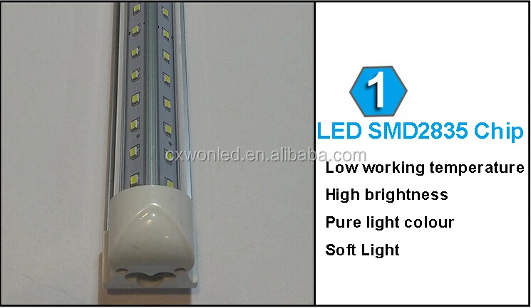 8 Feet Led Light V Shape Integrated T8 Tube 2400mm 8 Ft Led Tubelight 65 Watt For Cooler Refrigerator Freezer Buy 8 Ft Led Tubelight 8 Ft Led Tubelight 65 Watt 8 Feet Led Light