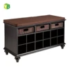 Oem Lightness Safe White Bench With Shoe Storage