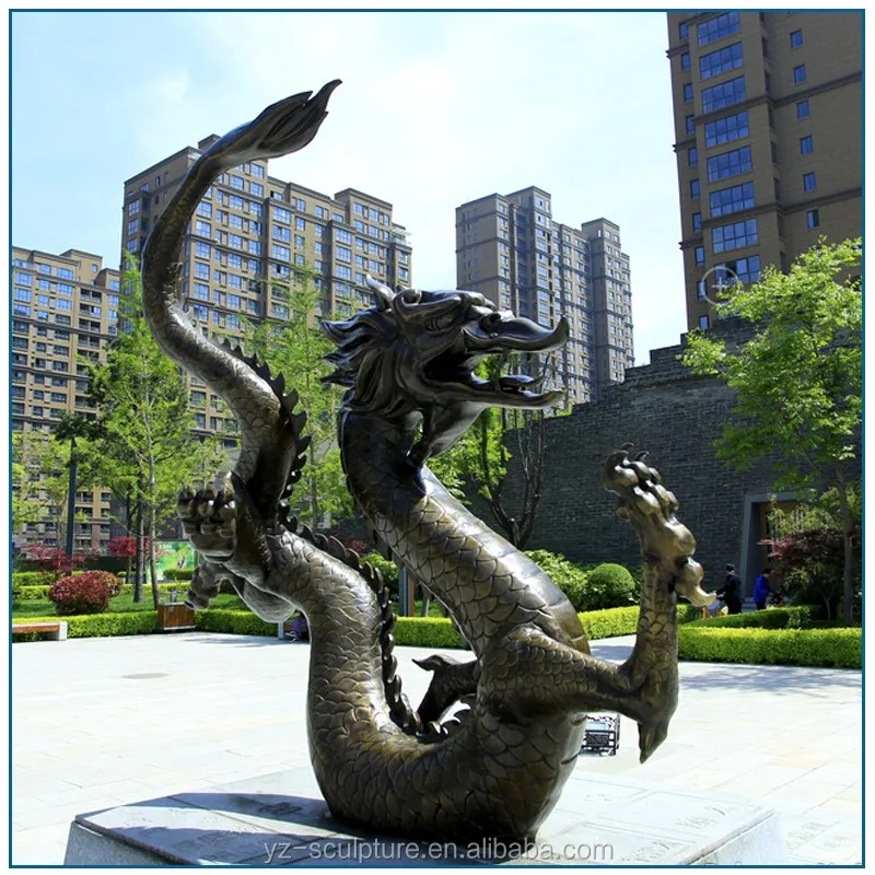 Outdoor Antique Bronze Chinese Dragon Statue For Sale Buy Bronze