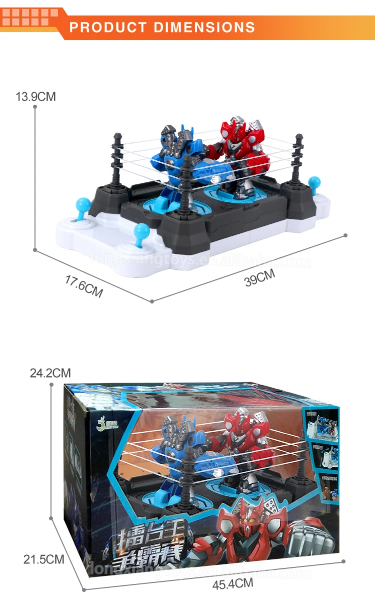 2019 Wholesale Boys Toy Racing  Boxing and Fighting Competitive Toys Manual  Edition Robot Toy