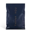 eco friendly custom printed bule matt poly mailers envelopes postal mail plastic packaging bags for clothing