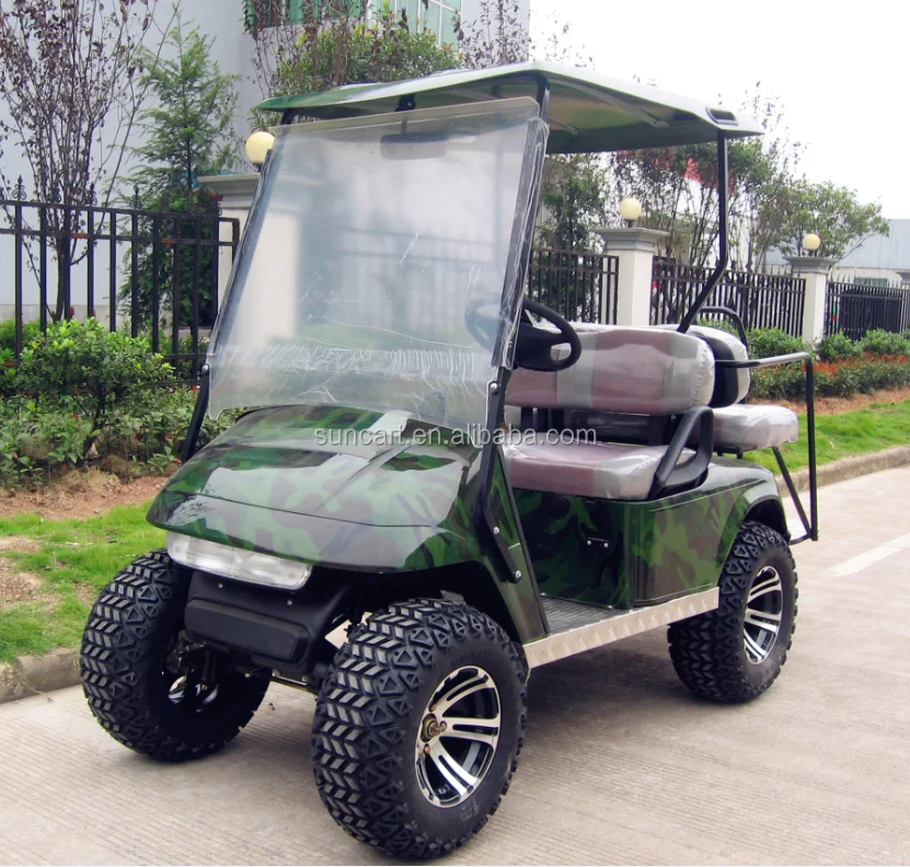 4 Seater Electric Golf Cart Scooter,4 Wheel Drive Electric Golf Cart