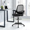 High Quality Stainless Steel Footrest Meeting Stool Swivel Office Drafting Chair