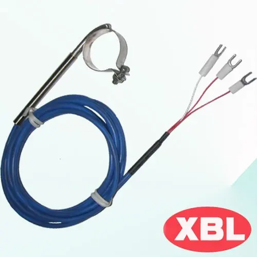 Pt100 Rtd Sensor Shroud Ring Pipe Clamp With Silicone Wire Buy Pt100