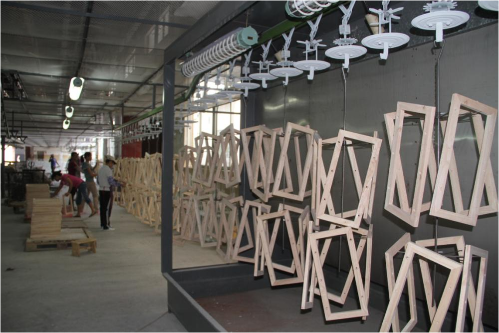 design wooden trolley