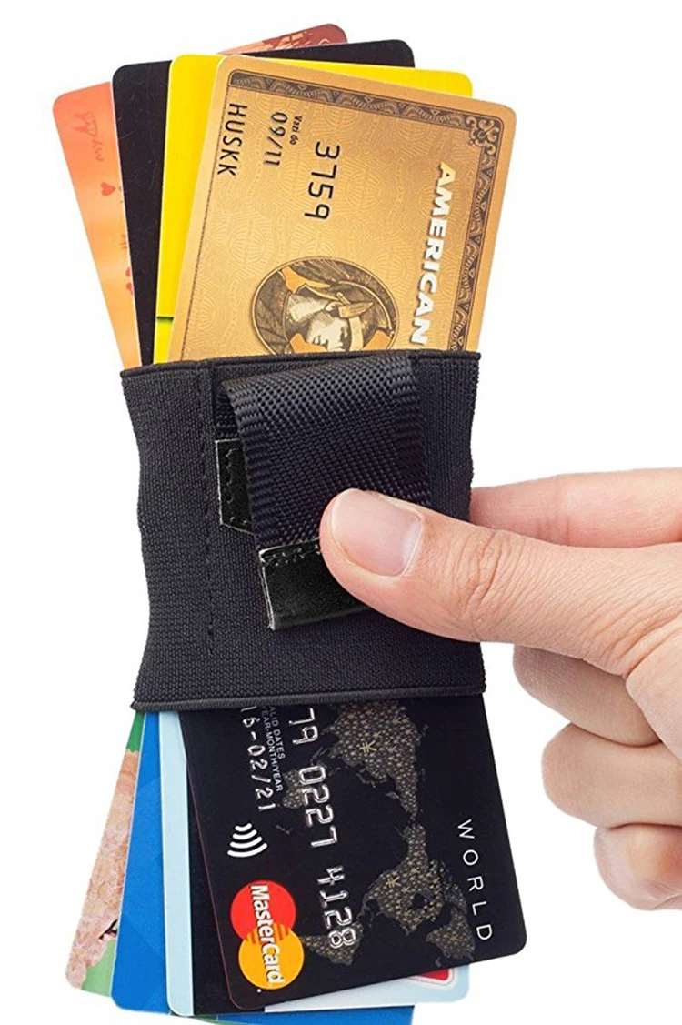 Custom Front Pocket Mini Minimalistl Slim Cascade Pull Tab Credit Card