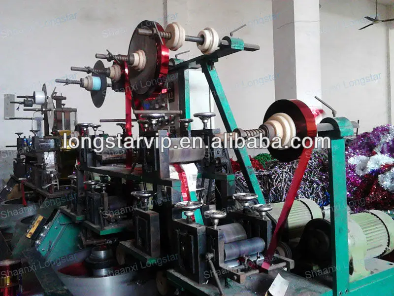 Tinsel Garland Making Machine Buy Tinsel Making Machine,Tinsel