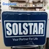 Double sided-lit acrylic face promotion outdoor shop name sign board advertising light box with beer logo